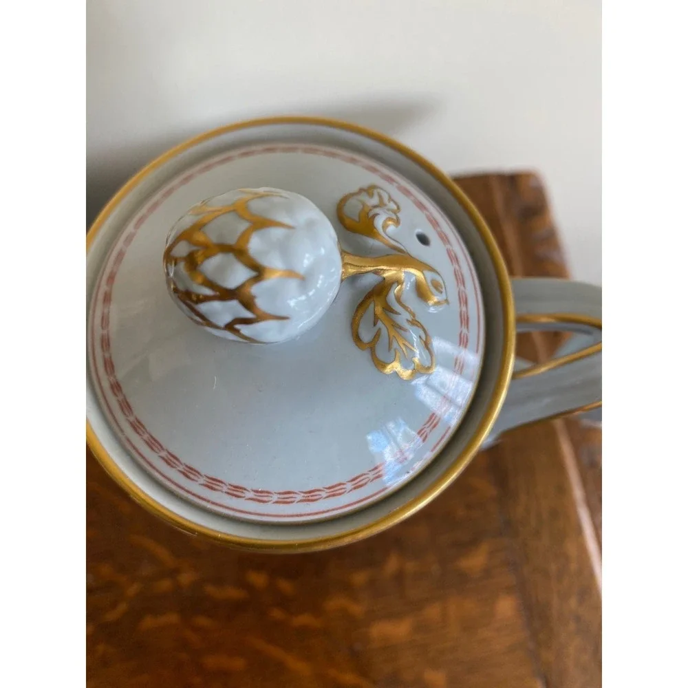 Coffee Coco Pot Tea Spode Trade Winds London 4C Pottery 8.5
